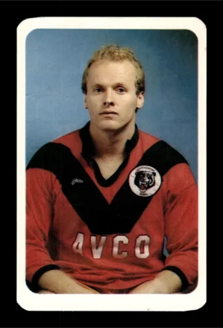 1981 Ardmona NSW Rugby League Club Cards - 06 Simon Brockwell North Sydney Bears