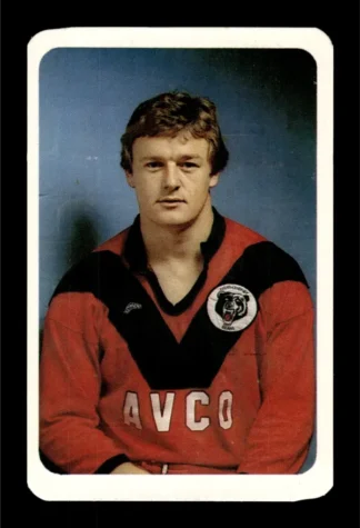 1981 Ardmona NSW Rugby League Club Cards - 08 Mark Burge North Sydney Bears
