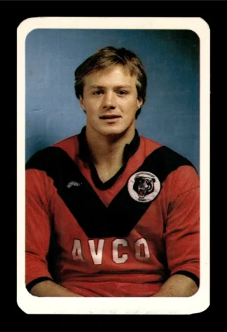 1981 Ardmona NSW Rugby League Club Cards - 11 Peter Cross North Sydney Bears