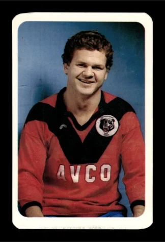1981 Ardmona NSW Rugby League Club Cards - 12 Keith Harris North Sydney Bears