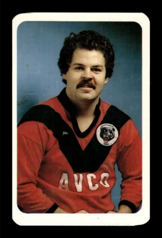 1981 Ardmona NSW Rugby League Club Cards - 16 Rod Henniker North Sydney Bears