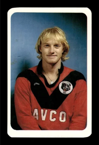 1981 Ardmona NSW Rugby League Club Cards - 17 Lance Hore North Sydney Bears