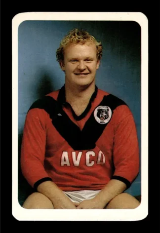 1981 Ardmona NSW Rugby League Club Cards - 19 Stan Jurd North Sydney Bears