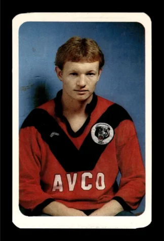 1981 Ardmona NSW Rugby League Club Cards - 20 Larry Kelly North Sydney Bears