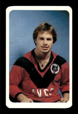 1981 Ardmona NSW Rugby League Club Cards - 23 Paul McCaffery North Sydney Bears