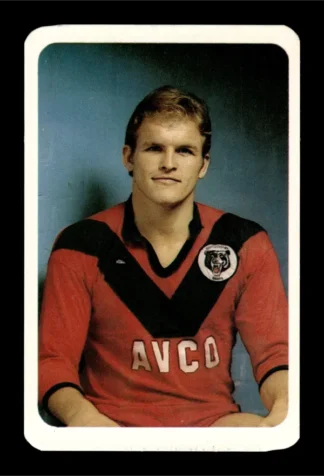 1981 Ardmona NSW Rugby League Club Cards - 24 Don McKinnon North Sydney Bears