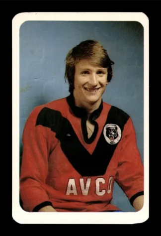 1981 Ardmona NSW Rugby League Club Cards - 28 Andrew Simons North Sydney Bears