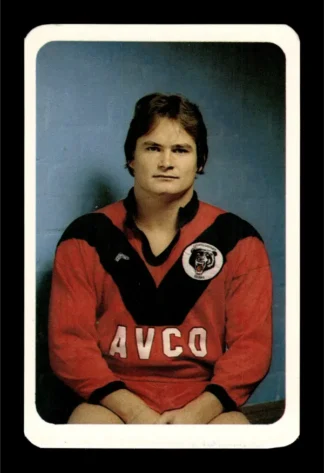 1981 Ardmona NSW Rugby League Club Cards - 31 Tony Springall North Sydney Bears