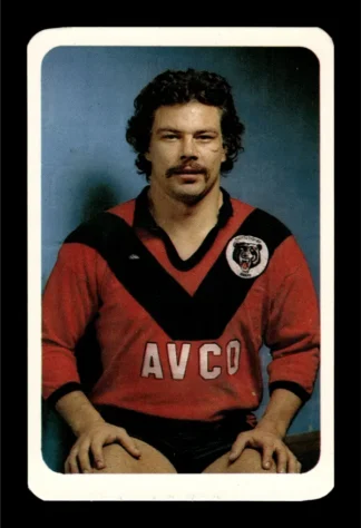 1981 Ardmona NSW Rugby League Club Cards - 33 Kevin Wilson North Sydney Bears