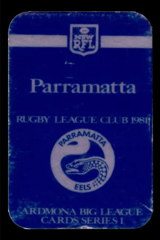 1981 Ardmona Parramatta Eels