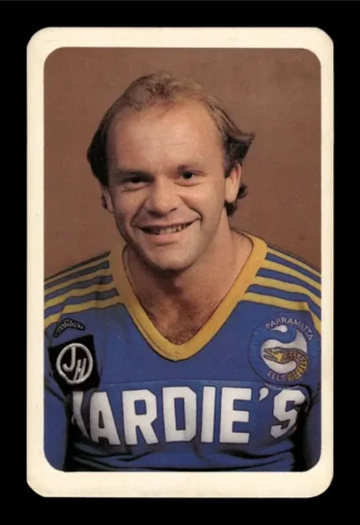 1981 Ardmona NSW Rugby League Club Cards - 04 John Beecher Parramatta Eels