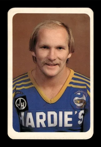1981 Ardmona NSW Rugby League Club Cards - 05 Geoff Coburn Parramatta Eels