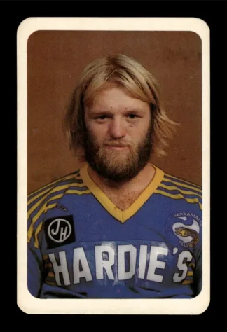 1981 Ardmona NSW Rugby League Club Cards - 06 Robert Cowie Parramatta Eels