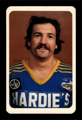 1981 Ardmona NSW Rugby League Club Cards - 12 Ron Hilditch Parramatta Eels