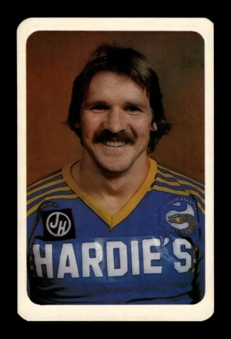 1981 Ardmona NSW Rugby League Club Cards - 18 Phil Mann Parramatta Eels