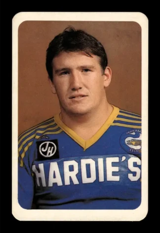 1981 Ardmona NSW Rugby League Club Cards - 19 Warren McDonnell Parramatta Eels