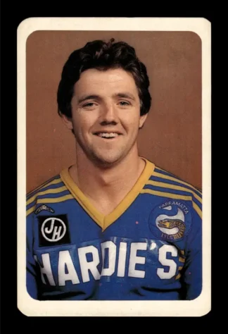 1981 Ardmona NSW Rugby League Club Cards - 22 John Muggleton Parramatta Eels