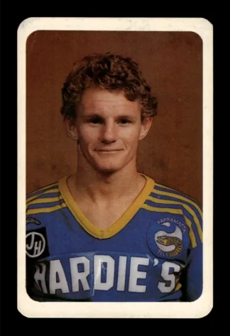 1981 Ardmona NSW Rugby League Club Cards - 25 Brett Scott Parramatta Eels