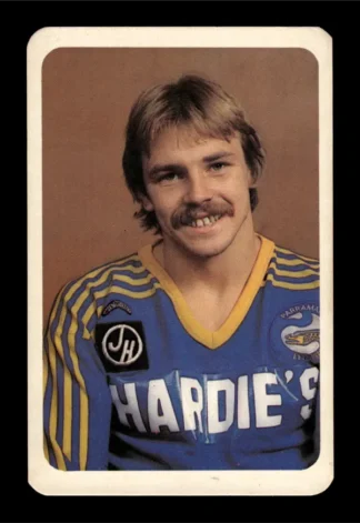 1981 Ardmona NSW Rugby League Club Cards - 26 Steve Sharp Parramatta Eels
