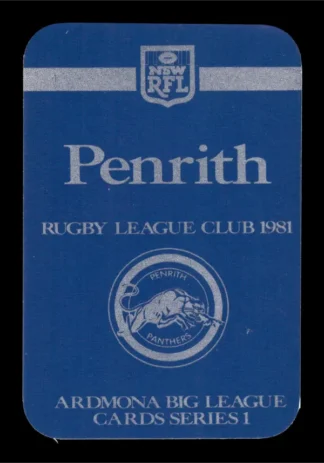 1981 Ardmona Penrith Panthers