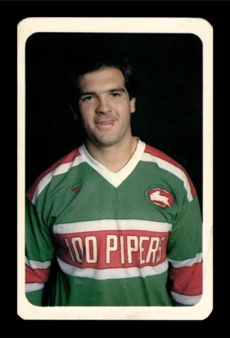 1981 Ardmona NSW Rugby League Club Cards - 31 Peter Tunks South Sydney Rabbitohs