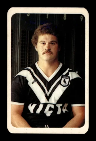 1981 Ardmona NSW Rugby League Club Cards - 03 Tom Arber Western Suburbs Magpies