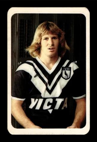 1981 Ardmona NSW Rugby League Club Cards - 09 Trevor Cogger Western Suburbs Magpies