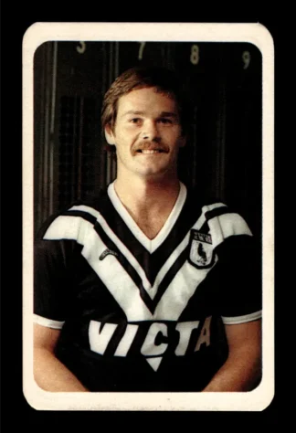 1981 Ardmona NSW Rugby League Club Cards - 11 Bob Cooper Western Suburbs Magpies