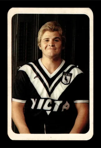 1981 Ardmona NSW Rugby League Club Cards - 12 Greg Cox Western Suburbs Magpies