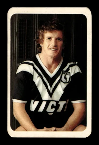 1981 Ardmona NSW Rugby League Club Cards - 13 Garry Dowling Western Suburbs Magpies