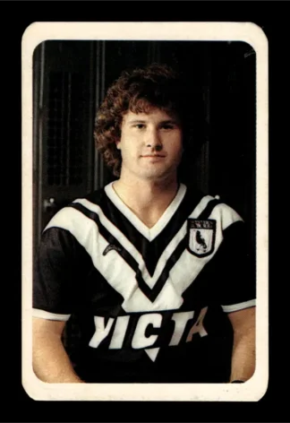 1981 Ardmona NSW Rugby League Club Cards - 14 Michael Duke Western Suburbs Magpies