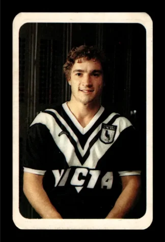 1981 Ardmona NSW Rugby League Club Cards - 15 Mick Evans Western Suburbs Magpies