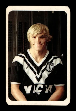1981 Ardmona NSW Rugby League Club Cards - 16 Garry Jack Western Suburbs Magpies