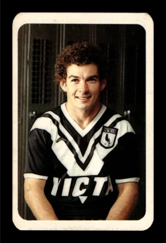 1981 Ardmona NSW Rugby League Club Cards - 17 Jack Jeffries Western Suburbs Magpies