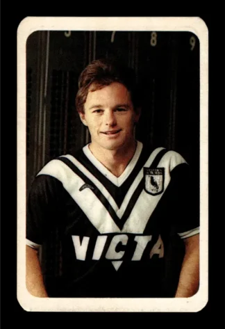 1981 Ardmona NSW Rugby League Club Cards - 18 Alan Latham Western Suburbs Magpies