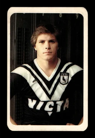 1981 Ardmona NSW Rugby League Club Cards - 19 Terry Leabeater Western Suburbs Magpies
