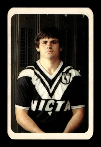 1981 Ardmona NSW Rugby League Club Cards - 20 Jim Leis Western Suburbs Magpies
