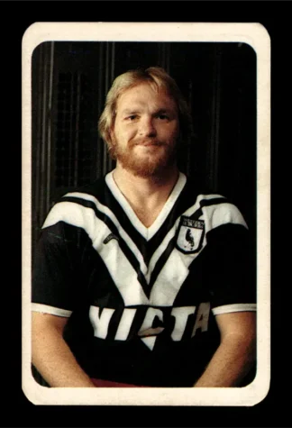 1981 Ardmona NSW Rugby League Club Cards - 22 John McLeod Western Suburbs Magpies