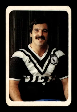 1981 Ardmona NSW Rugby League Club Cards - 23 Paul Merlo Western Suburbs Magpies