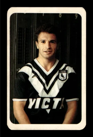 1981 Ardmona NSW Rugby League Club Cards - 25 Peter Moujalli Western Suburbs Magpies