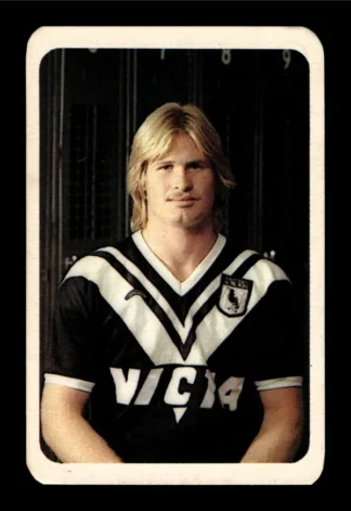 1981 Ardmona NSW Rugby League Club Cards - 27 Mick Pinkerton Western Suburbs Magpies