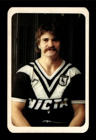 1981 Ardmona NSW Rugby League Club Cards - 28 John Ribot Western Suburbs Magpies