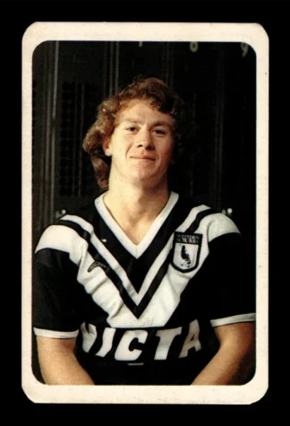 1981 Ardmona NSW Rugby League Club Cards - 29 Robert Ryan Western Suburbs Magpies