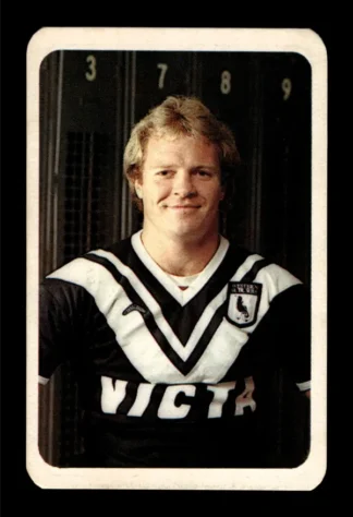 1981 Ardmona NSW Rugby League Club Cards - 30 Ian Schubert Western Suburbs Magpies