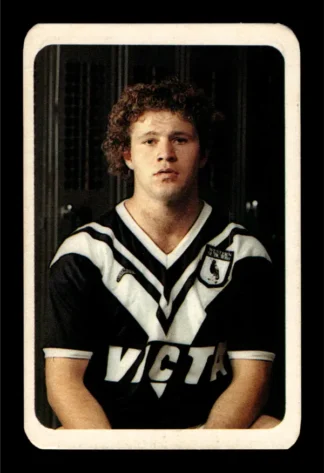 1981 Ardmona NSW Rugby League Club Cards - 33 Matthew Wurth Western Suburbs Magpies