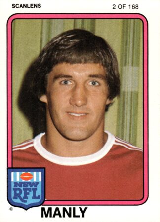 1981 Scanlens Common Card - Base 002 Terry Randall Manly Sea Eagles