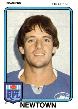 1981 Scanlens Common Card - Base 115 Mick Ryan Newtown Jets