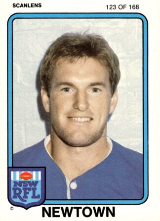 1981 Scanlens Common Card - Base 123 Mark O'Brien Newtown Jets