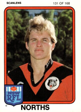 1981 Scanlens Common Card - Base 131 Don McKinnon North Sydney Bears