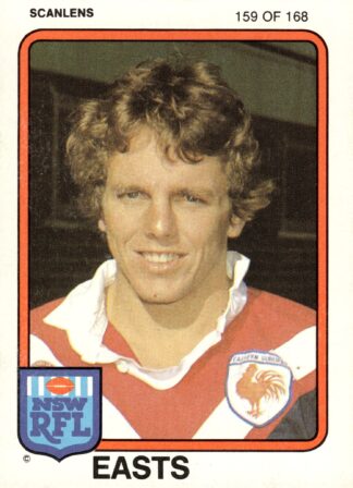 1981 Scanlens Common Card - Base 159 Kerry Boustead Eastern Suburbs Roosters